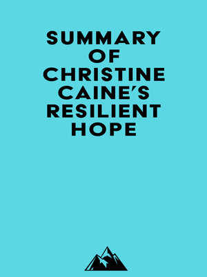 cover image of Summary of Christine Caine's Resilient Hope